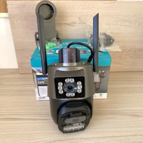 Câmera Wi-Fi Inteligente Exterior Ptz - Full Hd 1080p