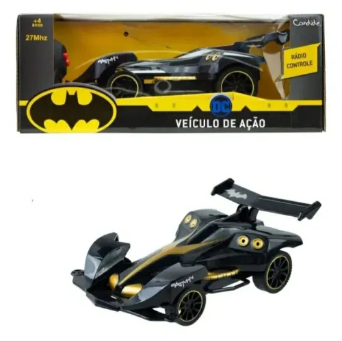 Carro de controle remoto batmovel Batman Candide