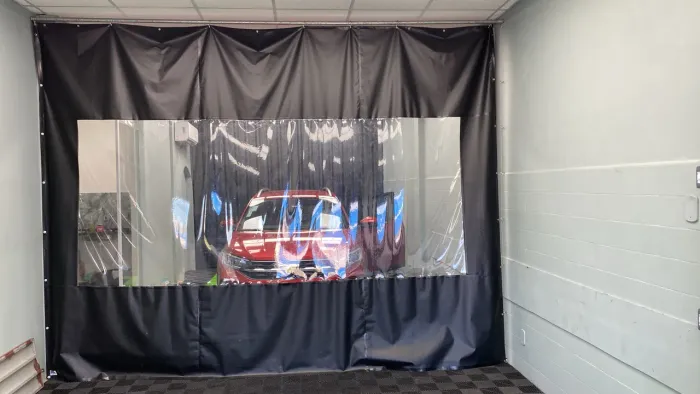 Lona para estética automotiva ou pintura pra cabine 