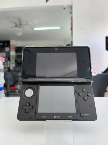 CONSOLE NINTENDO 3DS COSMO BLACK 64GB DESBLOQUEADO (25 JOGOS) SEMINOVO - NINTENDO