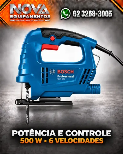Serra Tico-Tico Bosch GST 680 500W 220V