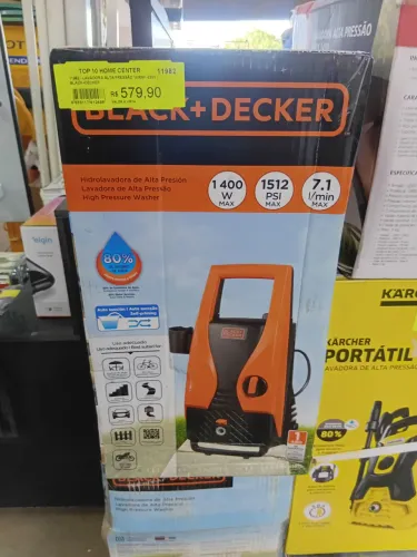 Lavadora alta pressão Black Decker 1400w