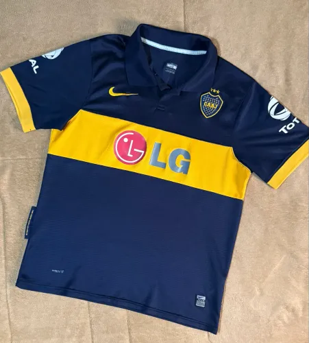 Camisa de time boca Junior Nike 2009 / 10 vintage original 
