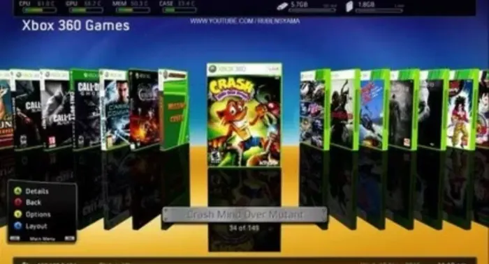 Xbox 360 Slim Desbloqueado - Sistema Aurora + Exploit ABadAvatar + Jogos
