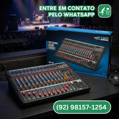Mesa de Som 16 Canais