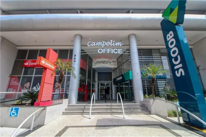 Sala Comercial para locação no Office Campolim com 76m²