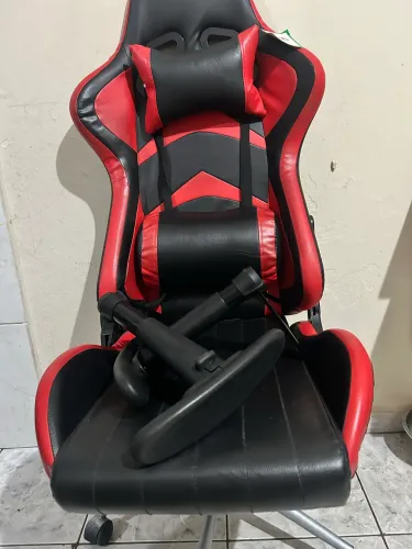 Cadeira Gamer Prizi Canvas Beta - Vermelha