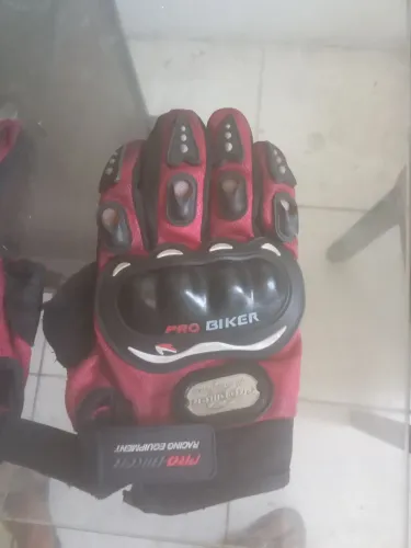 Luva para moto 
