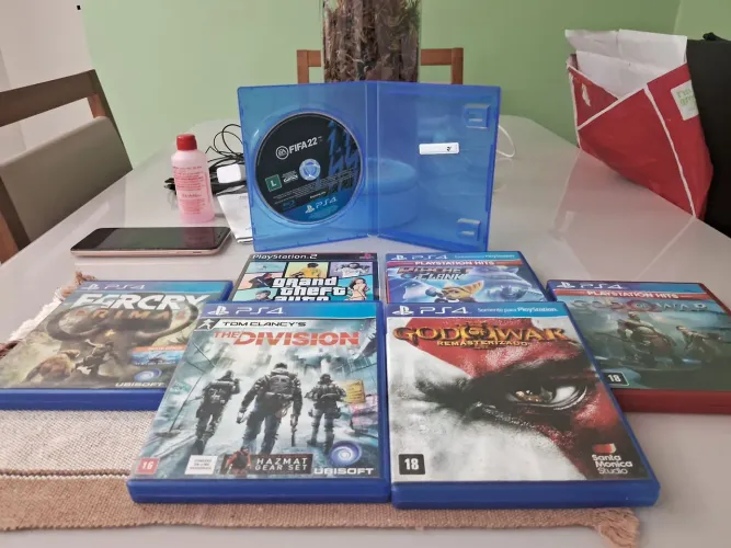 JOGOS PARA PS4 E PS2