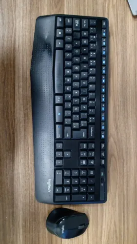 Kit Teclado + Mouse Logitech MK345 Sem Fio | Excelente Estado | Conforto + Durabilidade