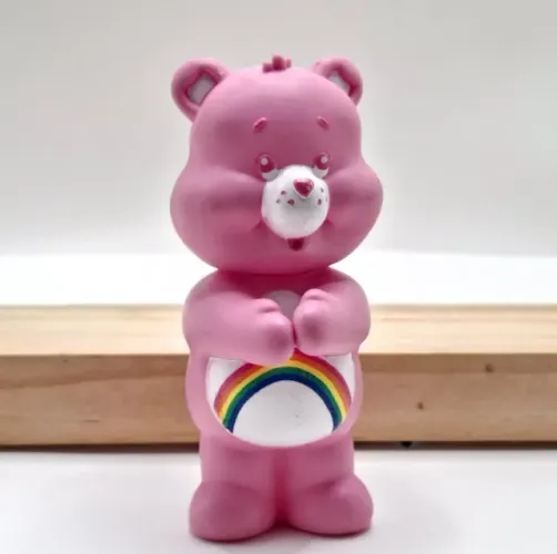 Boneco Ursinho Carinhoso Rosa Original TCFC