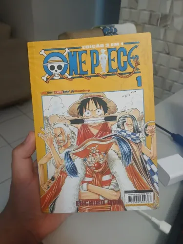 Mangá One Piece 3 em 1 - NOVO!!