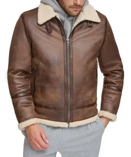 Jaqueta Masculina Calvin Klein (Classic Faux Shearling)