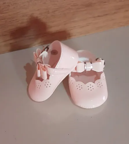 Sapatilha Bebê Pimpolho Fivela Com Laço
