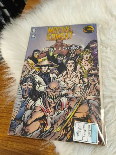 Quadrinhos de Mortal Kombat: Sangue e Trovão ano 1994