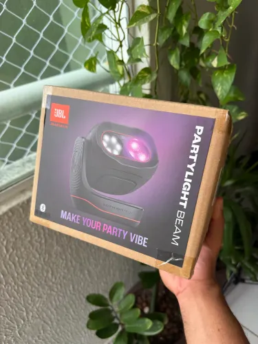 Jbl Partylight Beam Preto