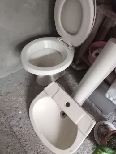 Vaso banheiro com pia