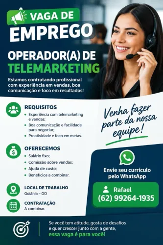 Operador de telemarketing