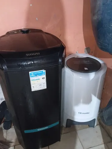 Combo de máquina de lavar e centrífuga