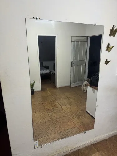 Espelho de parede 1,60 x 1,00 m - Grande | Ótimo estado