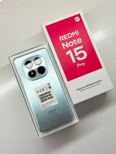 Note 15 Pro 4g 256/8GB (Preto/Azul/Titanio) novo na caixa 6 meses de garantia