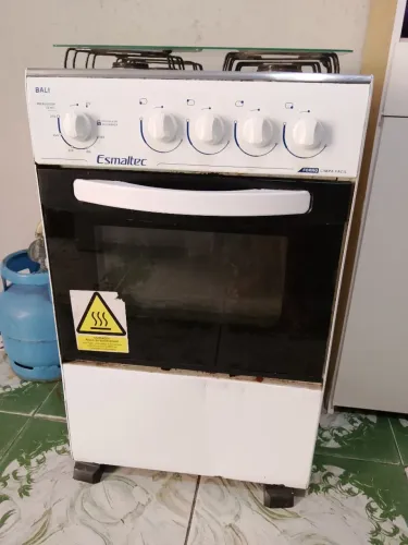 Fogão pegando perfeitamente