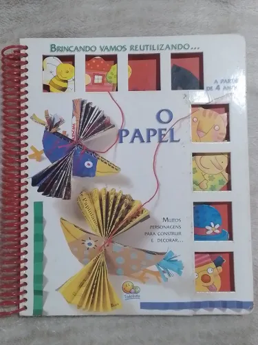 Livro infantil "o papel"