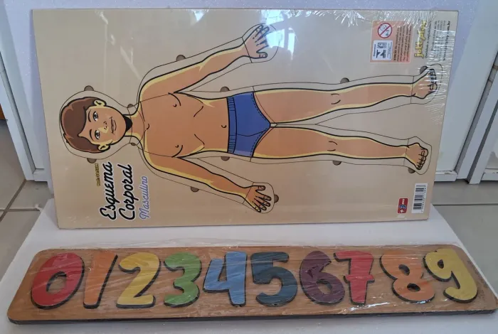 Lote brinquedos pedagógicos novos