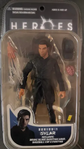 PROMOÇÃO - Boneco Sylar Series 1 Mezco heroes programa de TV novo