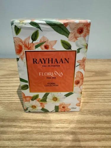 Rayhaan Floriana for her 100ml EDP Lacrado