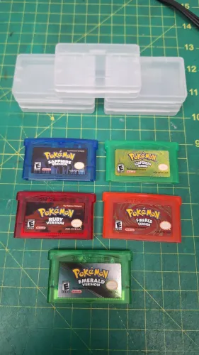 Jogos Pokémon Game Boy advance