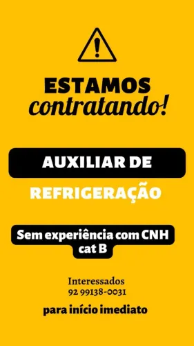 Auxiliar de refrigeração