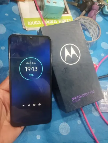 Motorola one fusion 300 reais