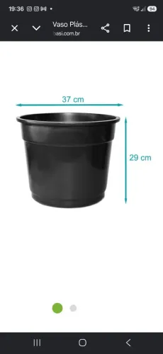 Vasos grandes para plantas