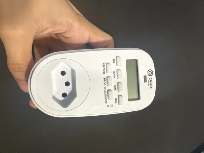 Tomada inteligente temporizador