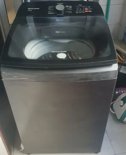 Lavadora Brastemp 12kg com ciclo tira manchas advanced