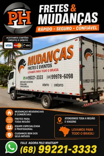 Disponível para fretes