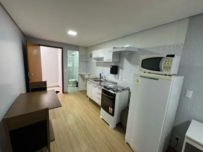 Apartamento Kitnet Mobiliado para Aluguel - Santa Maria Sul - Exclusivo para solteiros