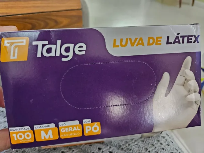 LUVA DE LÁTEX