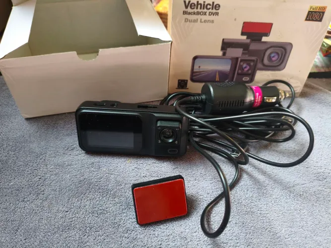 Camera Veicular Dupla 1080 inflavermelho