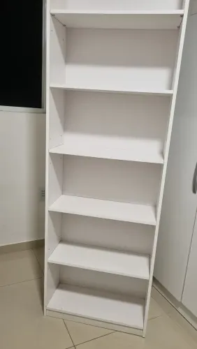 Estante Livreiro 6 Nichos Straity Tok&Stock