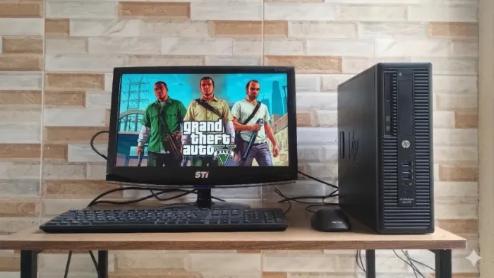 Pc Gamer 8GB de RAM | AMD A8 3.80Ghz | Placa de Vídeo 2GB | GTA 5 Incluso!