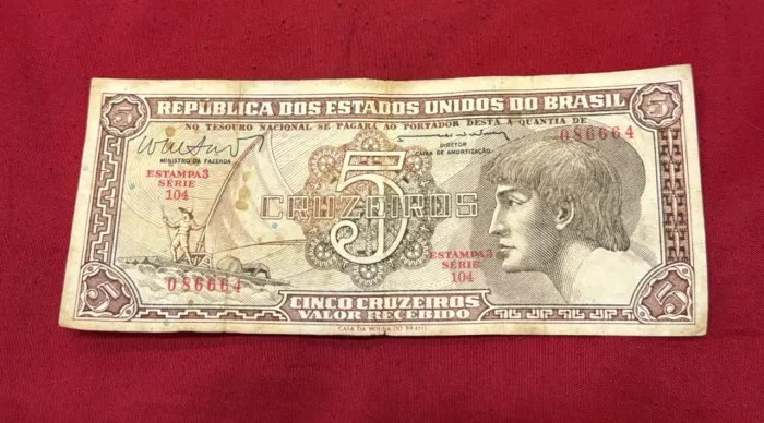 NOTA RARA 5 Cruzeiros