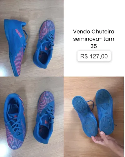Chuteira adidas