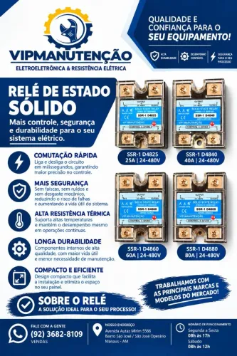 RELÉ DE ESTADO SÓLIDO 