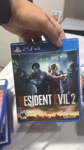 RESIDENTE EVIL 2 PS4 NOVO - MÍDIA FÍSICA