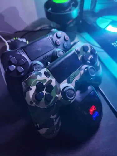 Controles e base ps4