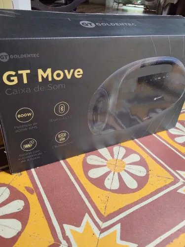 Caixa de som GT move 800w