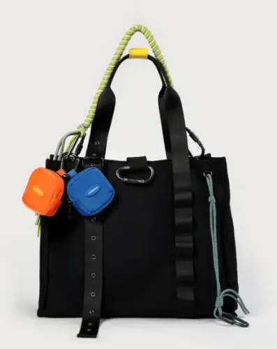 Bolsa Alexandre pavão nylon bag - collab Riachuelo