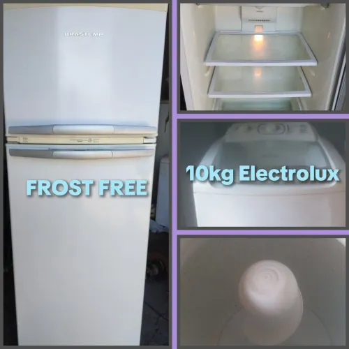 KIT GELADEIRA FROST FREE E MAQUINA 10KG